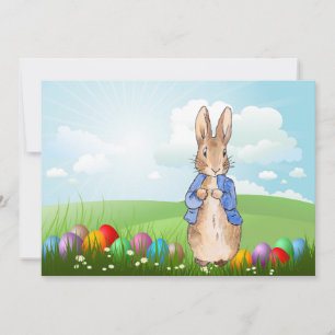 Cartes Pour Fêtes Annuelles Peter le lapin lapin lapin de Pâques lapin