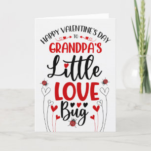 Cartes Pour Fêtes Annuelles Petit Amour de papy Valentine