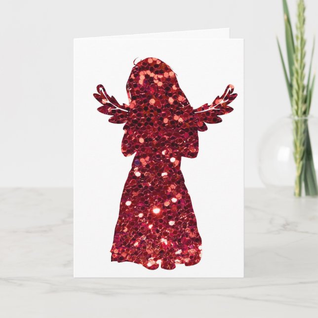 Cartes Pour Fêtes Annuelles Petit Ange (Devant)