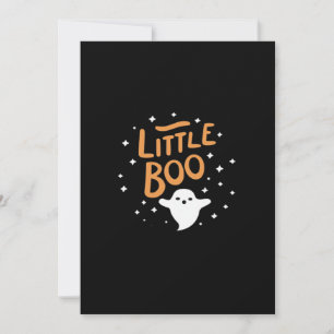 Cartes Pour Fêtes Annuelles Petit Boo Joyeux Halloween Vintage Classique