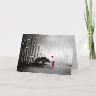 Cartes Pour Fêtes Annuelles Petit Chaperon Rouge Soyez Ma Saint Valentin