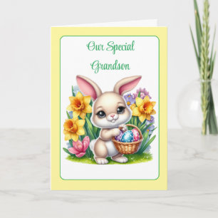 Cartes Pour Fêtes Annuelles Petit-fils spécial