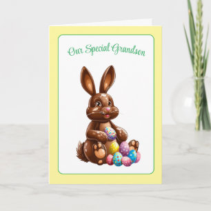 Cartes Pour Fêtes Annuelles Petit-fils spécial