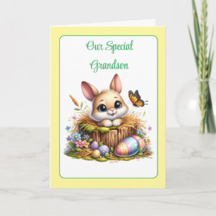 Cartes Pour Fêtes Annuelles Petit-fils spécial