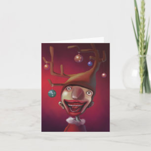 Cartes Pour Fêtes Annuelles Petit garçon de Noël