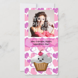 Cartes Pour Fêtes Annuelles Petit gâteau heureux Valentine