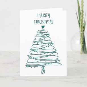 Cartes Pour Fêtes Annuelles Petit Noël Arbre étoile photo Joyeux Noël