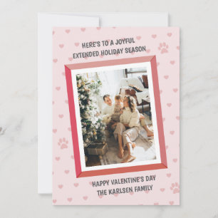 Cartes Pour Fêtes Annuelles Petit petit motif de coeur