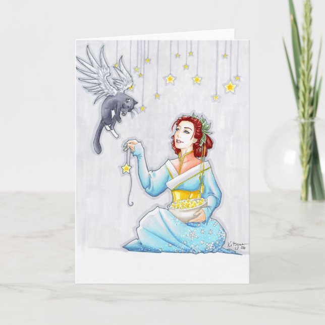 Cartes Pour Fêtes Annuelles Petite aide (Devant)