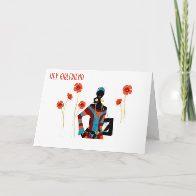 CARTES POUR FÊTES ANNUELLES **PETITE AMIE** JOYEZ NOËL / TRÈS HEUREUSE NOUVELL (Devant)