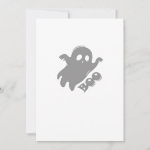 Cartes Pour Fêtes Annuelles Petite Boo Esthétique Simple