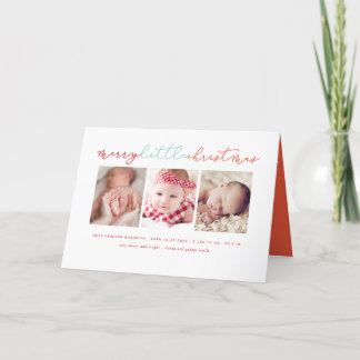 Cartes Pour Fêtes Annuelles Petite petite petite petite jolie de Noël pour béb