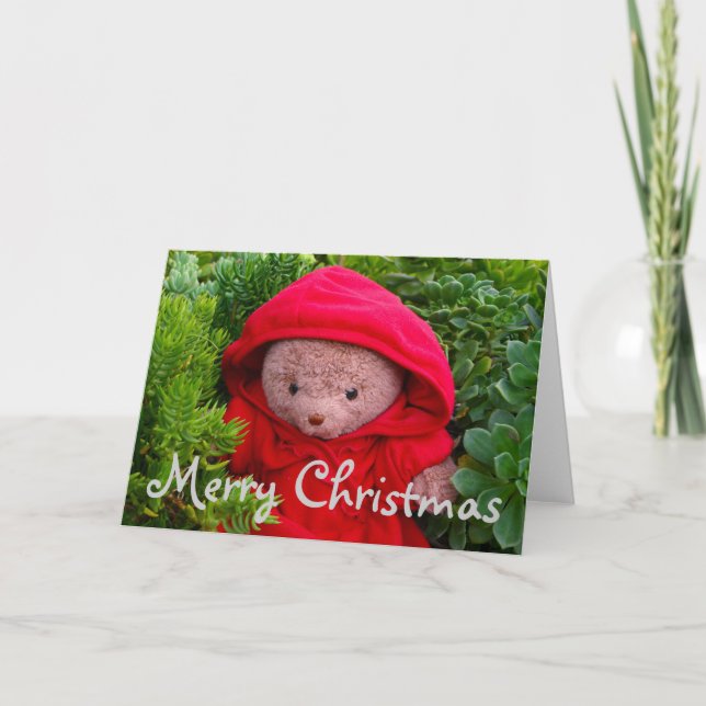 Cartes Pour Fêtes Annuelles Peu de capuchon de Ted (Devant)