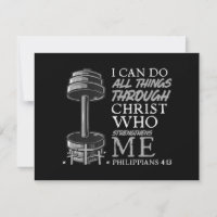 Peut Faire Tout Weightlifter Gym Bible chrétienne