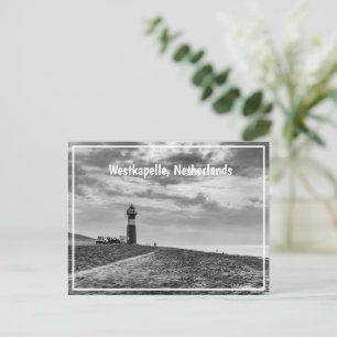 Cartes Pour Fêtes Annuelles Phare de Noorderhooft, Westkapelle, Pays-Bas