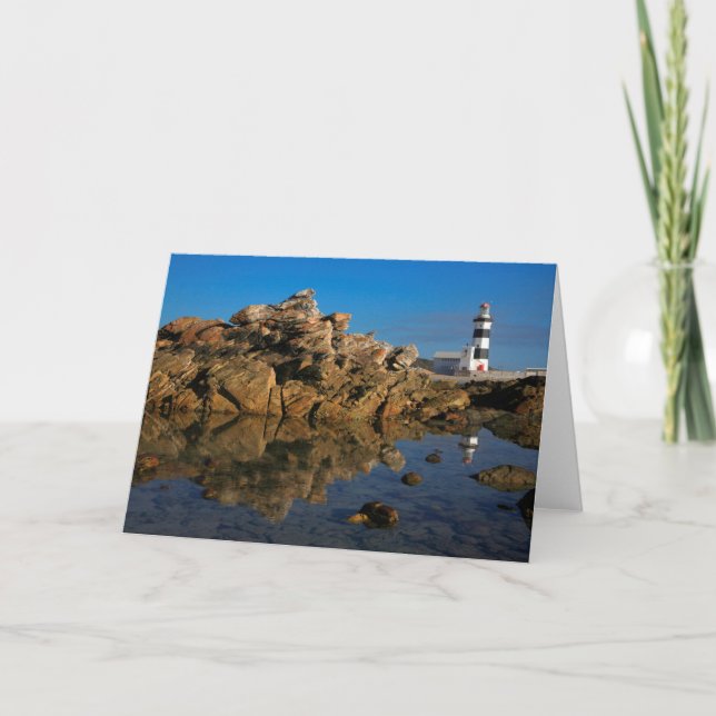 Cartes Pour Fêtes Annuelles Phare du Cap Recife (Devant)
