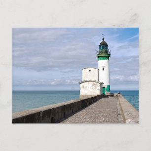 Cartes Pour Fêtes Annuelles Phare du Tréport en France
