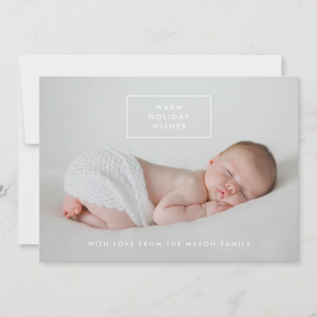 Cartes Pour Fêtes Annuelles Photo Card (Devant)