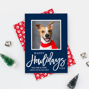 Cartes Pour Fêtes Annuelles Photo de Chien Chien Chien Chien Chien Chien Chien