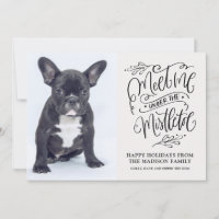 Photo de chiot mignon Noël Citation Gui