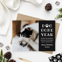 Photo de compagnie noire drôle d'année de chien di