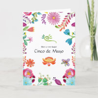 Photo de famille colorée florale Cinco de Mayo