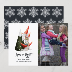 Cartes Pour Fêtes Annuelles Photo de gnome de Noël