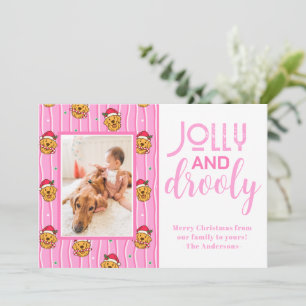 Cartes Pour Fêtes Annuelles Photo de Golden Retriever drôle