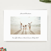 photo de joyeux noël à l'encre noire manuscrite