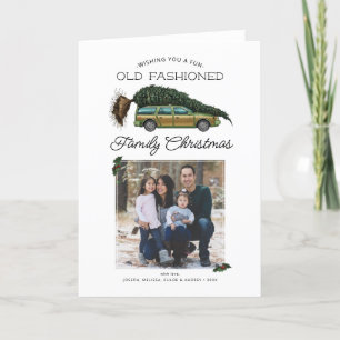 Cartes Pour Fêtes Annuelles Photo de la famille de Noël de la Lampoon national