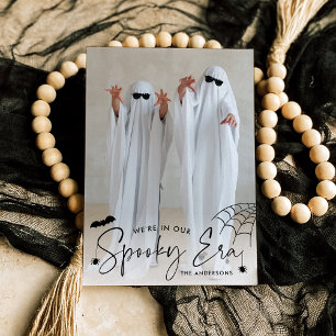 Cartes Pour Fêtes Annuelles Photo de l'époque Éffrayante