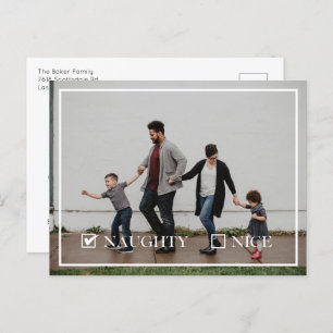 Cartes Pour Fêtes Annuelles Photo de Naughty