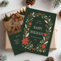 Photo de Noël de famille d'art populaire moderne