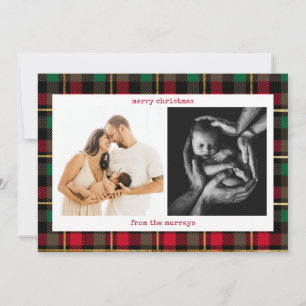 Cartes Pour Fêtes Annuelles Photo de Noël festif et joyeux