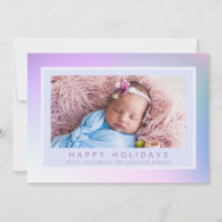 Photo de Noël Hologram Pastel