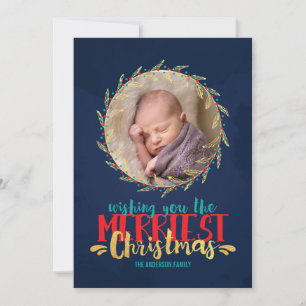 Cartes Pour Fêtes Annuelles Photo de Noël la plus belle