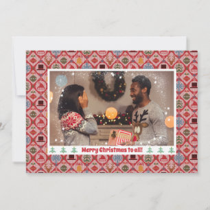 Cartes Pour Fêtes Annuelles Photo de Noël moche Sweat