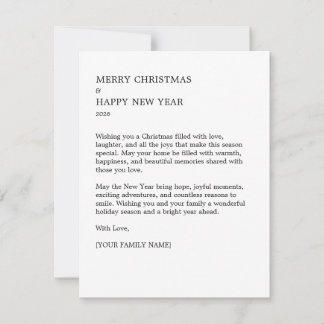 Cartes Pour Fêtes Annuelles Photo de Noël personnalisé