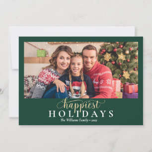 Cartes Pour Fêtes Annuelles Photo de Noël pour les fêtes de fin d'année 2022