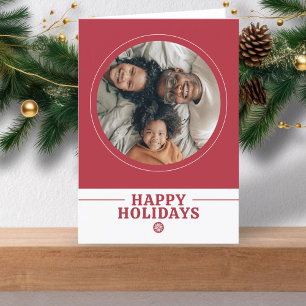 Cartes Pour Fêtes Annuelles Photo de Noël scandinave nordique personnalisé