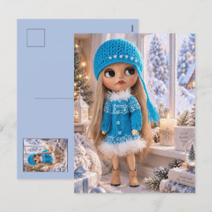 Cartes Pour Fêtes Annuelles Photo de poupée Blythe