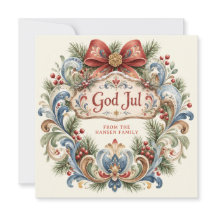 Photo de Rosemaling de Noël norvégien