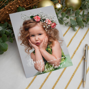 Cartes Pour Fêtes Annuelles Photo de script de Noël coutume festive