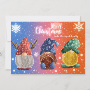 Cartes Pour Fêtes Annuelles Photo de vacances de Casse-Noisette