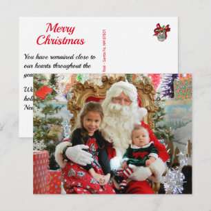 Cartes Pour Fêtes Annuelles Photo Enfants ou famille Image Noël
