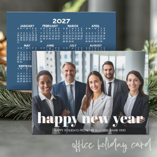 Cartes Pour Fêtes Annuelles Photo - Énorme Nouvel An - Calendrier 2027