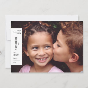 Cartes Pour Fêtes Annuelles Photo esthétique minimaliste de la Saint-Valentin