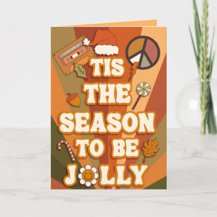 Cartes Pour Fêtes Annuelles Photo Groovy à l'intérieur C'est la Saison