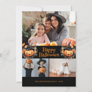 Cartes Pour Fêtes Annuelles Photo Happy Halloween Card