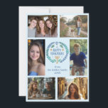 Cartes Pour Fêtes Annuelles PHOTO HEUREUSE HANOUKKA CUSTOM 6 Dessinée À LA MAI<br><div class="desc">J'espère que vous aimez ce design de vacances. Cliquez sur "personnaliser" pour éditer et ajouter vos propres photos et texte à l'avant et à l'arrière. Également disponible en téléchargement numérique pour envoyer par e-mail ou SMS et enregistrer sur l'affranchissement. Consultez ma boutique pour trouver d'autres articles correspondants comme des cartes...</div>